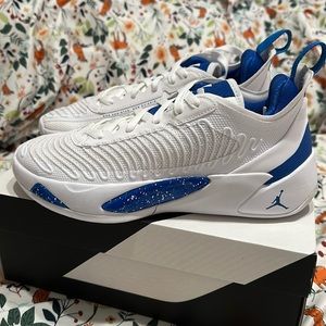Jordan Luka 1. Size 6.5 M/ 8W. White/ White-Sport Blue.